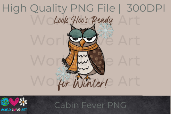 Download Owl and Scarf, Hoo's Ready for Winter - Premium Resources