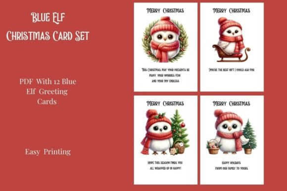 Download Snowy Owl Christmas Card Set - Premium Resources